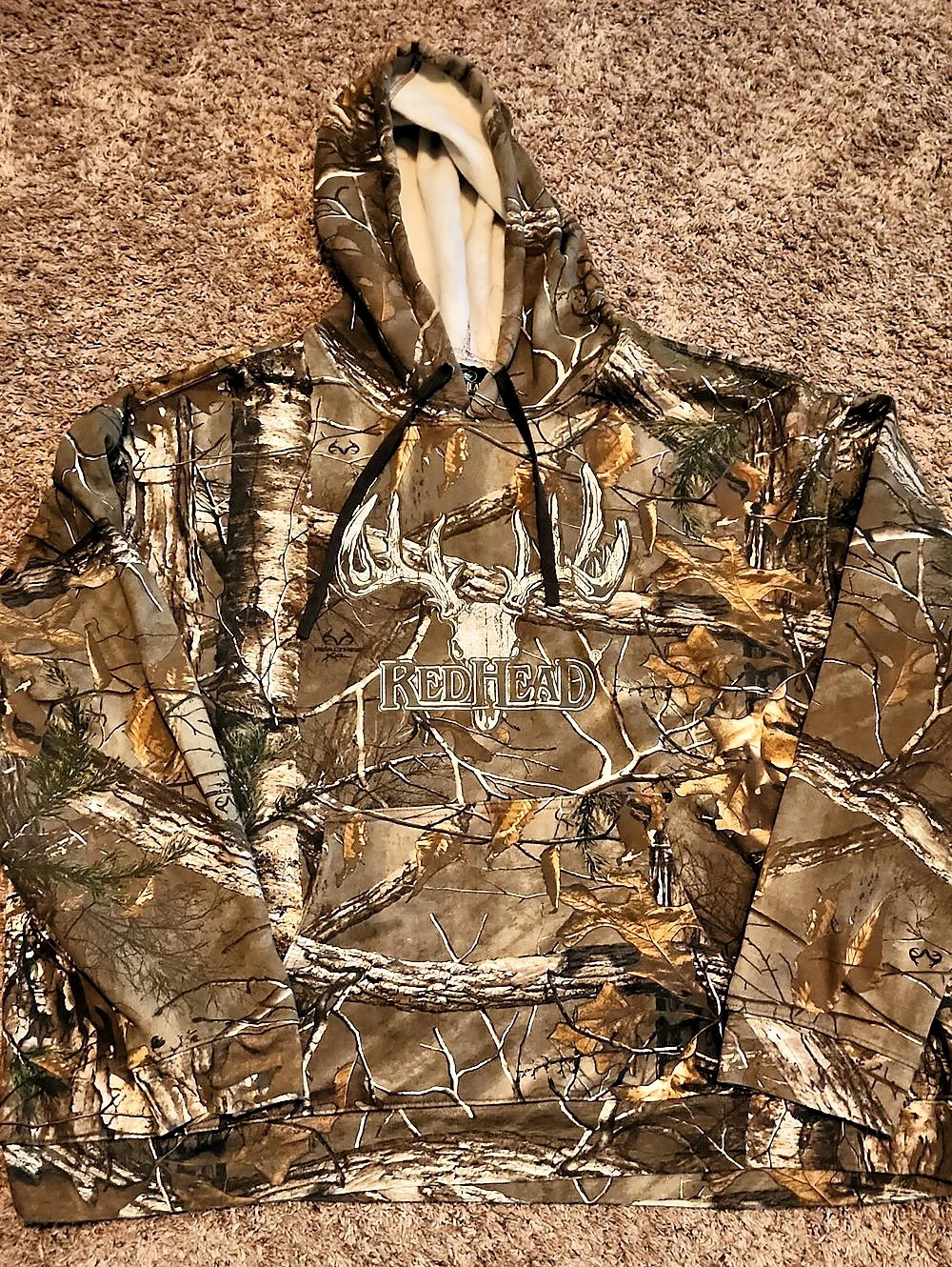 RedHead Men's Camo Hooded Jacket Size 3XL Like New